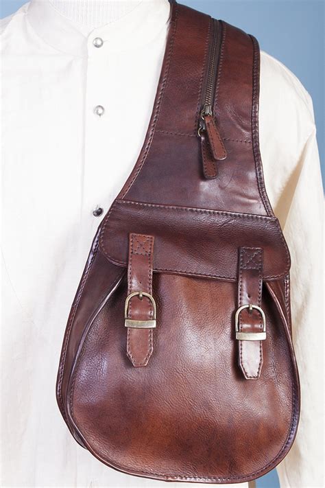 men saddle bag